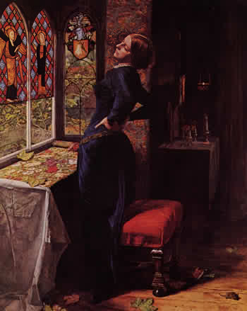 Mariana by John Everett Millais,  1851